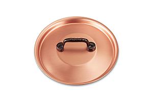 Classical Range 18cm Copper Lid with Cast Iron Handle