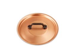 Classical Range 18cm Copper Lid with Cast Iron Handle — 1