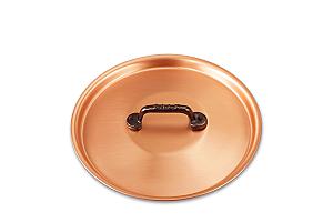 Klassische Serie 20 cm Kupferdeckel mit Gusseisengriff
