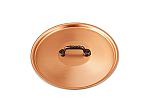 Classical Range 24cm Copper Lid with Cast Iron Handle
