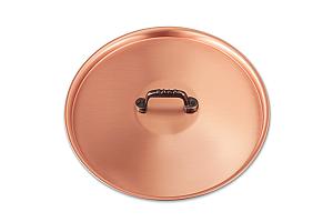 Classical Range 28cm Copper Lid with Cast Iron Handle
