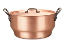 Classical Range 28cm Copper Steamer with Cast Iron Handles — 4