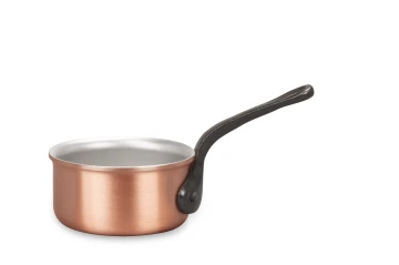 Classical Range 8cm Copper Sauce Pot with Cast Iron Handle — 2