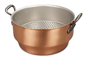 Classical Range 28cm Copper Steamer with Cast Iron Handles