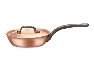 Classical Range 16cm Copper Frying Pan with Cast Iron Handle — 3