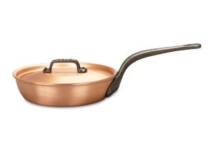 Classical Range 20cm Copper Frying Pan with Cast Iron Handle — 3
