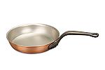 Classical Range 24cm Copper Frying Pan with Cast Iron Handle yyy