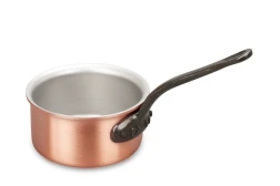 Classical Range 10cm Copper Saucepan with Cast Iron Handle — 1