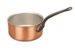 Classical Range 20cm Copper Saucepan with Cast Iron Handle