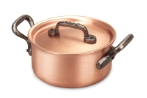 Classical Range 14cm Copper Casserole with Cast Iron Handles — 2