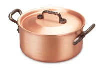 Classical Range 18cm Copper Casserole with Cast Iron Handles — 2
