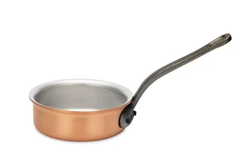 Classical Range 10cm Copper Sauté Pan with Cast Iron Handle — 2