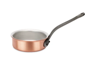 Classical Range 10cm Copper Sauté Pan with Cast Iron Handle — 2