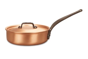 Classical Range 20cm Copper Sauté Pan with Cast Iron Handle — 3
