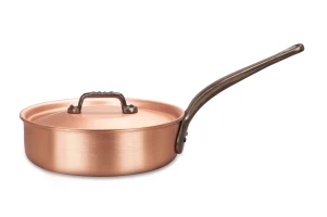 Classical Range 20cm Copper Sauté Pan with Cast Iron Handle — 3