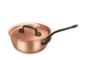 Classical Range 14cm Copper Saucier Pan with Cast Iron Handle — 2