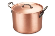 Classical Range 24cm Copper Cauldron with Cast Iron Handles — 2