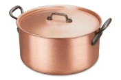 Classical Range 28cm Copper Cauldron with Cast Iron Handles — 2