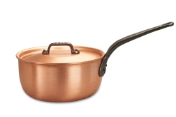 Klassische Serie 20 cm Kupfer-Mousseline-Pfanne mit Gusseisen-Griff — 3