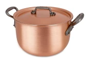 Gama clásica Olla de cobre de 20 cm con asas de hierro fundido — 2