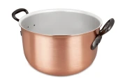 Classical Range 24cm Copper Pot au Feu with Cast Iron Handles — 1