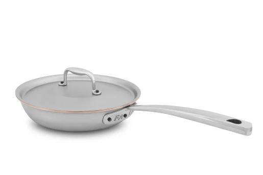 Copper Coeur 20cm Frying Pan with Stainless Steel Handle - Induction Compatible — 2