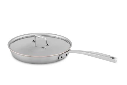 Copper Coeur 28cm Frying Pan with Stainless Steel Handle - Induction Compatible — 2