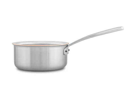 Copper Coeur 16cm Saucepan with Stainless Steel Handle - Induction Compatible — 3