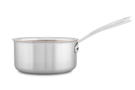 Copper Coeur 20cm Saucepan with Stainless Steel Handle - Induction Compatible — 3