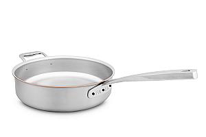 Coeur 28cm Sauté Pan with Stainless Steel Handle and Helper Handle - Induction Compatible