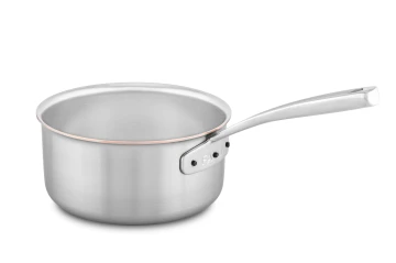 Copper Coeur 20cm Saucepan with Stainless Steel Handle - Induction Compatible — 1
