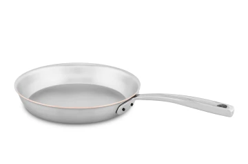 Copper Coeur 24cm Frying Pan with Stainless Steel Handle - Induction Compatible — 1