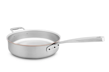Coeur 28cm Sauté Pan with Stainless Steel Handle and Helper Handle - Induction Compatible — 1