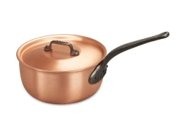 Klassische Serie 20 cm Kupfer-Mousseline-Pfanne mit Gusseisen-Griff — 2