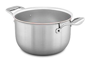 Copper Coeur 24 cm Pot-au-feu mit Edelstahlgriffen – induktionsgeeignet
