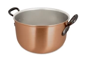 Fusion Range Kupfer 24 cm Pot au Feu mit gusseisernen Griffen – induktionsgeeignet — 1