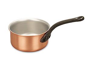 Casserole en cuivre Fusion Range 14 cm avec poignée en fonte - Compatible induction