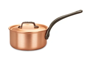 Fusion Range 16cm Copper Saucepan with Cast Iron Handle - Induction Compatible — 3