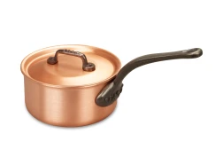 Fusion Range 16cm Copper Saucepan with Cast Iron Handle - Induction Compatible — 2