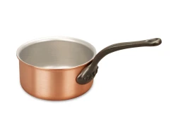 Fusion Range 16cm Copper Saucepan with Cast Iron Handle - Induction Compatible — 1