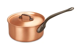Fusion Range 20cm Copper Saucepan with Cast Iron Handle - Induction Compatible — 3