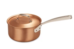 Signature 2.0 Range 18cm Copper Saucepan with Stainless Steel Handle  - Induction Compatible — 2