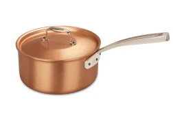 Signature 2.0 Range 20cm Copper Saucepan with Stainless Steel Handle  - Induction Compatible — 2