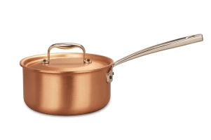 Signature Range 16cm Copper Saucepan with Stainless Steel Handle — 3