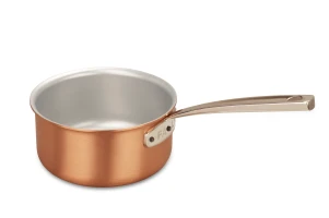 Signature Range 16cm Copper Saucepan with Stainless Steel Handle — 1