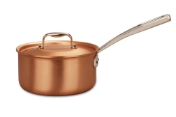 Signature Range 18cm Copper Saucepan with Stainless Steel Handle — 3