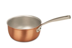 Signature Range 20cm Copper Mousseline Pan with Stainless Steel Handle — 1