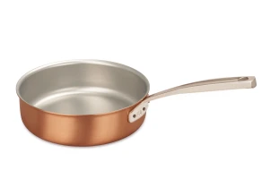 Signature Range 24cm Copper Sauté Pan with Stainless Steel Handle — 1