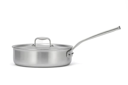 Flandria Range 24cm 5-Ply Sauté Pan with Stainless Steel Handle - Induction Compatible — 3