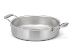 Flandria Range 28cm 5-Ply Rondeau with Stainless Steel Handles - Induction Compatible — 1